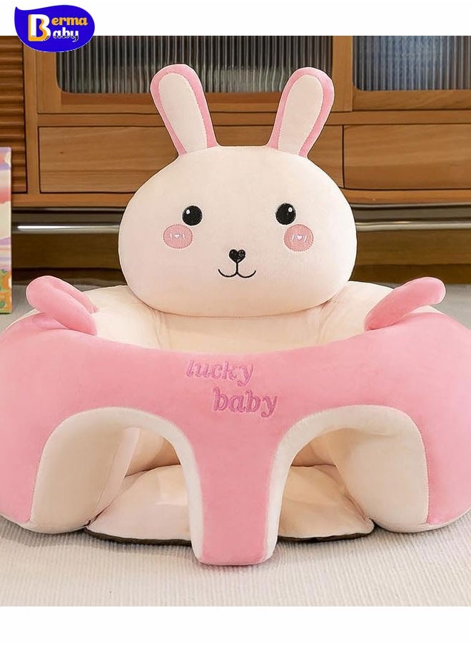 Berma Baby - Baby Support Seat Sofa Cartoon Infant Sofa Cute Learning Sitting Chairs Baby Sit Up Chair Back Head Protector Baby Bouncer Infants Floor Seats (Tiger) - Image 1