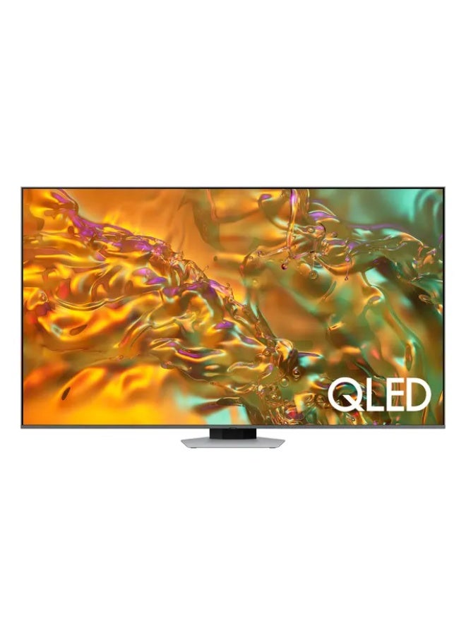 SAMSUNG 55 Inch 4K UHD Smart Class QLED TV with Built In Receiver - QA55Q80D QA55Q80D Black