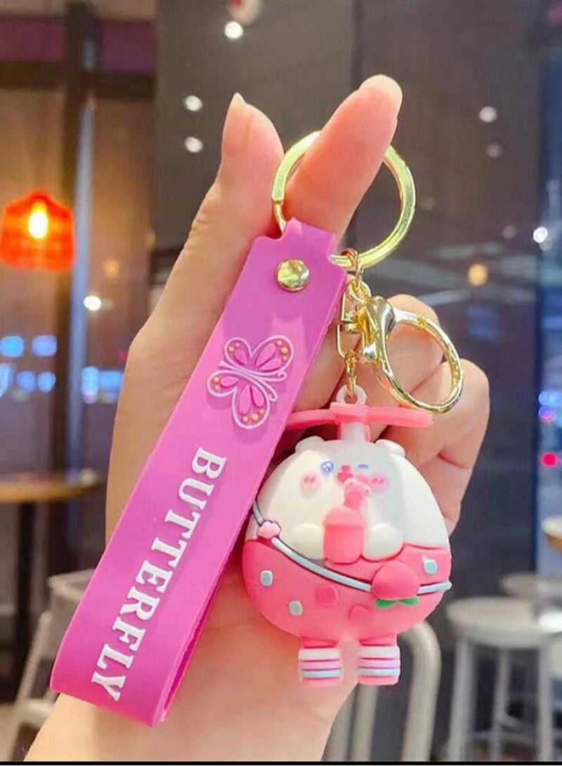 Stylish Keychain With Hook Multi Use