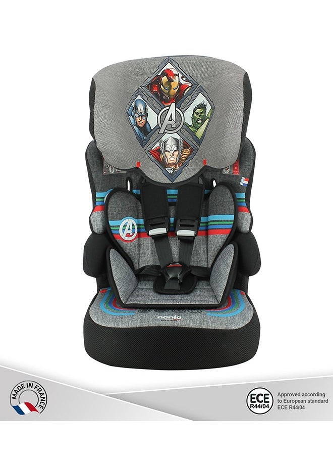 Nania Beline Avengers Baby Car Seat, Group 1,2,3 (9-36Kg)  - Image 3