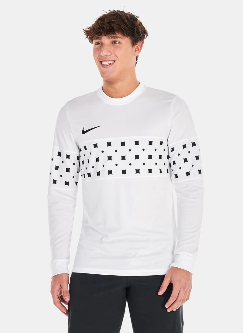 Nike Men's FC Dri-FIT Libero Graphic Long-Sleeve Football Top