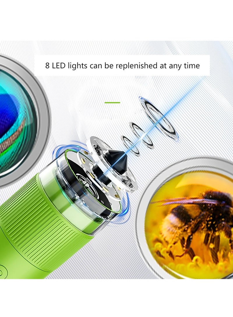 Handheld Microscope, User Friendly Educational Digital Microscope, Children Digital Electronic Microscope With Screen, Handheld Portable Magnifying Glass For Kids, (1pc) - Image 3