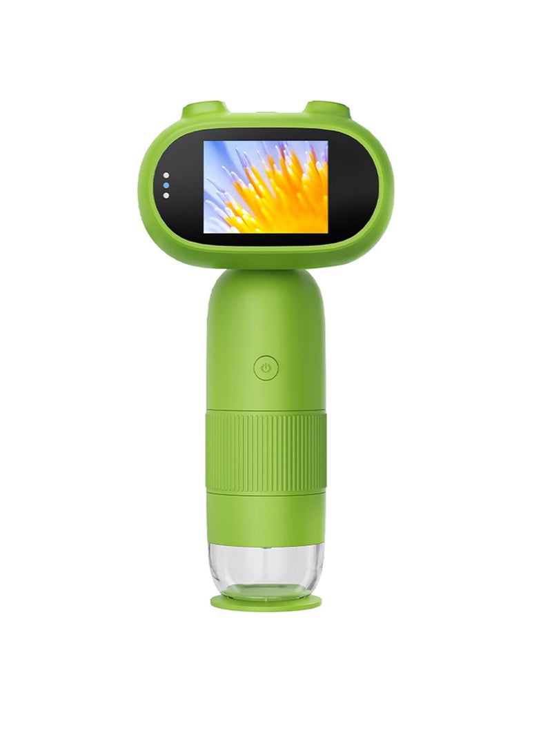 Handheld Microscope, User Friendly Educational Digital Microscope, Children Digital Electronic Microscope With Screen, Handheld Portable Magnifying Glass For Kids, (1pc) - Image 1