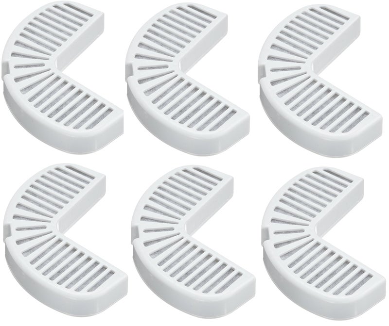 Pioneer Pet Replacement Filters for Ceramic and Stainless Steel Fountains, (6 filters) - Image 1