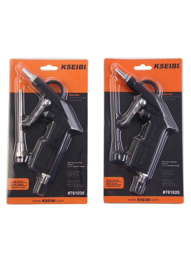 Blow Gun/Classic-C, Professional Air Blow Gun, Aluminum Alloy, Long nozzle, for cleaning debris, Air Blower, Compressed Air Applications, Automotive Maintenance, Woodworking, drying paint and surface