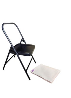 Streetup India Streetup India Iyengar Yoga Chair with Cotton Blanket for Iyengar Yoga 