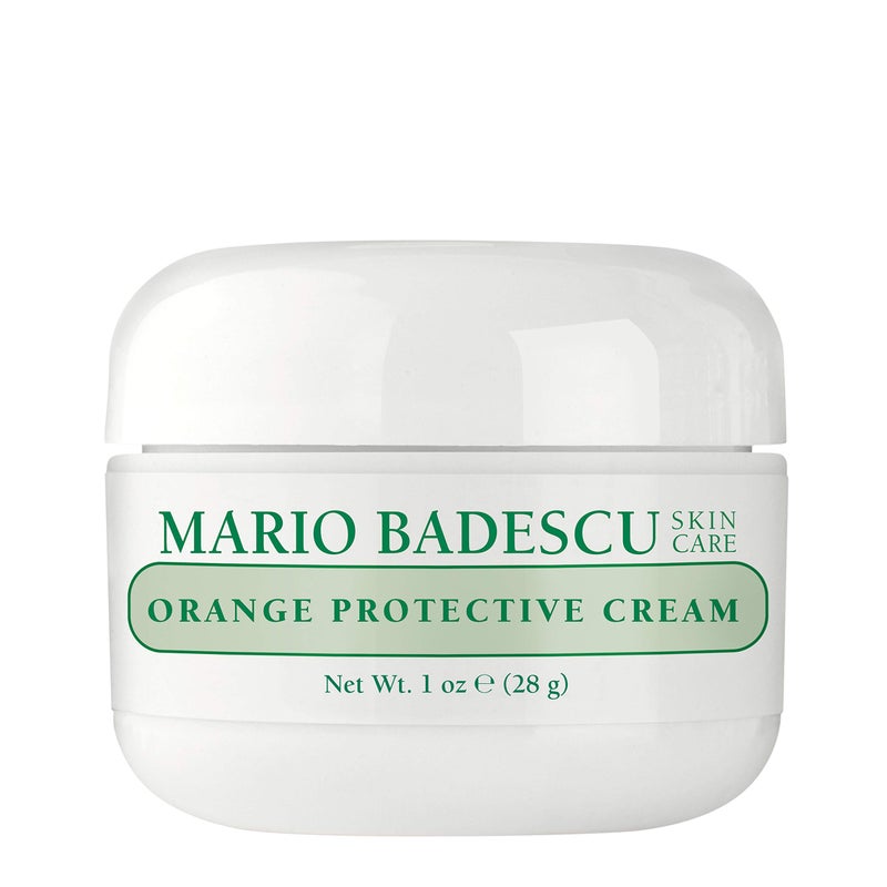 MARIO BADESCU كريم الوجه الواقي البرتقالي من ماريو بادسكو - مرطب للوجه يعزز الإشراق مع مستخلص قشر البرتقال - يجدد البشرة ويساعد في الدفاع ضد الجفاف، 1 أونصة - Image 1