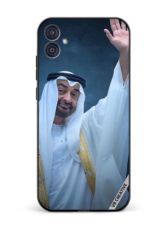 VR CREATIVE Protective Case Cover For Samsung Galaxy M04/F04 Sheikh Mohamed Bin Zayed Al Nahyan Design Multicolour - Image 1