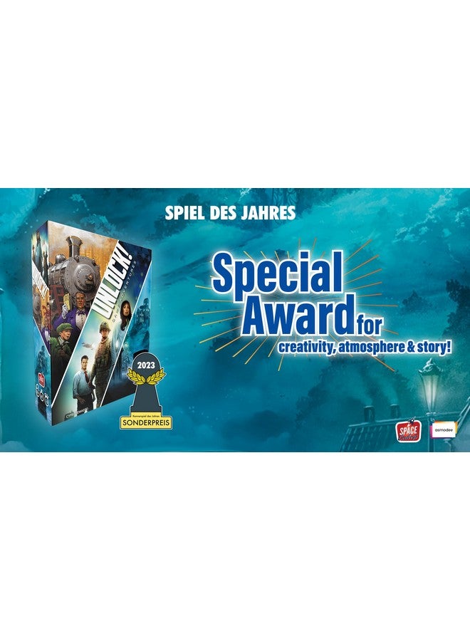 Space Cowboys UNLOCK! Game Adventures Card Game - Escape Room-Inspired Cooperative Adventure, Fun Family Game for Kids and Adults, Ages 10+, 1-6 Players, 1 Hour Playtime, Made by Space Cowboys - Image 4