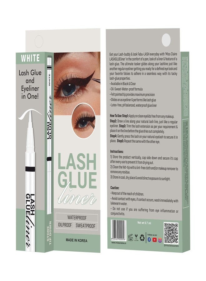 THR3E STROKES Lashglue Liner - White Transparent (0.7ml) - Image 4
