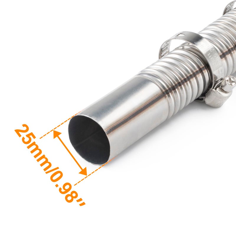 HZJD Stainless Steel Exhaust Pipe 2.5CM/1in for Diesel Parking heaters(300cm) - Image 3