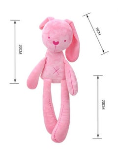 bbsky Soft Long Ears Pink Bunny Cute Soft Doll Toy For Kids Durable And Sturdy Lightweight  - Image 2