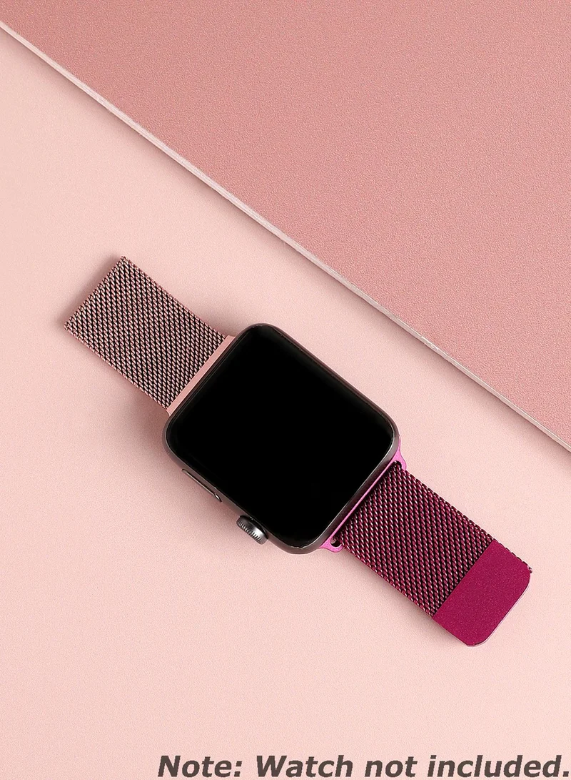 Haute Sauce Solid Stainless Steel Apple Watch Strap For Women | 42mm/44mm/45mm