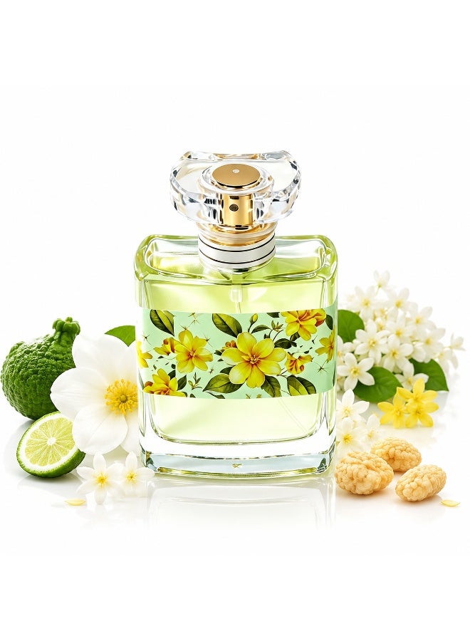 عطر نسائي زهري فاكهي أو دو بارفان 50 مل – رائحة تدوم طويلاً، أنيق ومنعش للاستخدام اليومي والمناسبات والهدايا - Image 1
