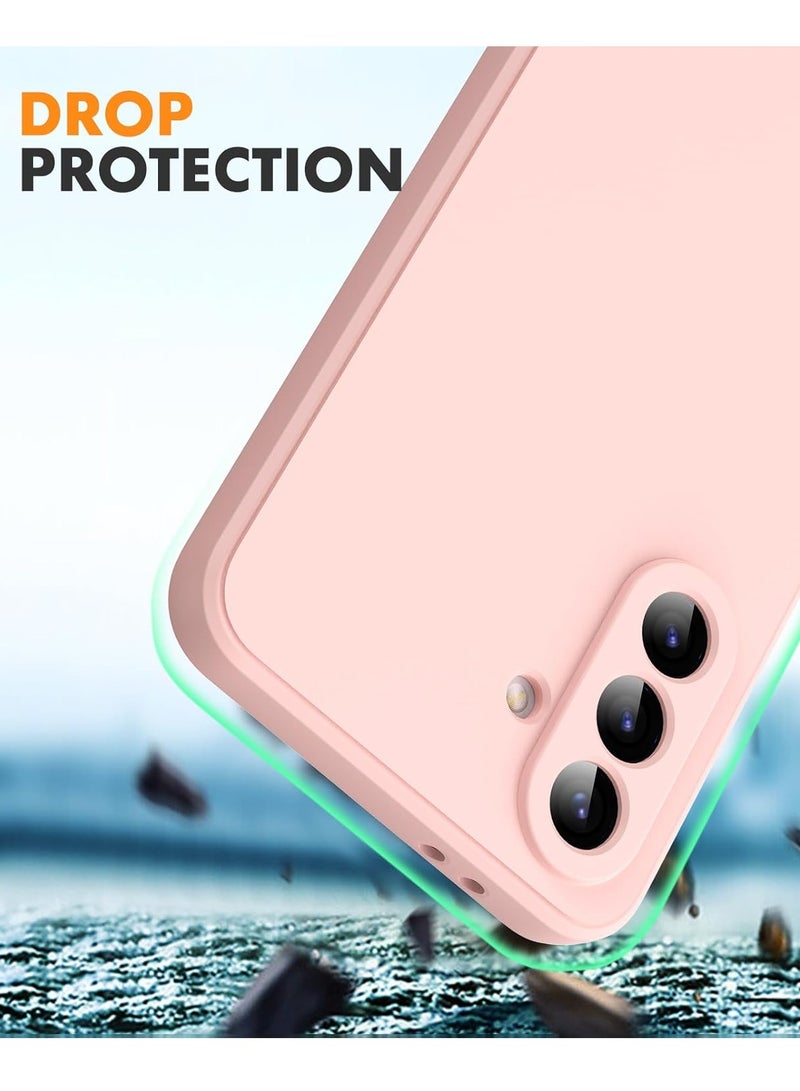 غطاء حماية لهاتف سامسونج جالاكسي S24 FE ببطانة داخلية من القماش مع حماية للكاميرا لهاتف سامسونج جالاكسي S24 FE - Image 5