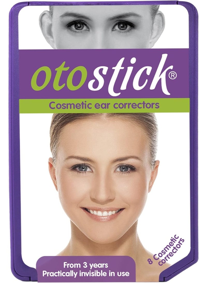 otostick Cosmetic Ear Correctors | Pin back your ears with transparent silicone orthotics | Very discreet ear correctors suitable for all ages - Image 1