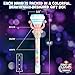 IPIDIPI TOYS Spinning Light Up Magic Wands for Kids Pack of 2 Pretend Play Fairy Magic Wand Christmas Stocking Stuffers Light Up Toys Party Favors Goodie Bag for Girls - Image 4