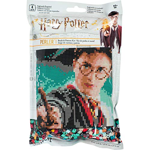 Perler Harry Potter Pattern and Fuse Bead Kit x 11 3503pc Assorted Small - Image 1