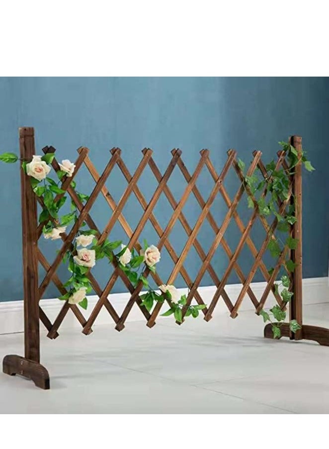 FFD Expandable Garden Trellis Fence, Freestanding Outdoor Pet Safety Fence for Patio, Lawn & Climbing Plants, Expands to 120cm - Image 3