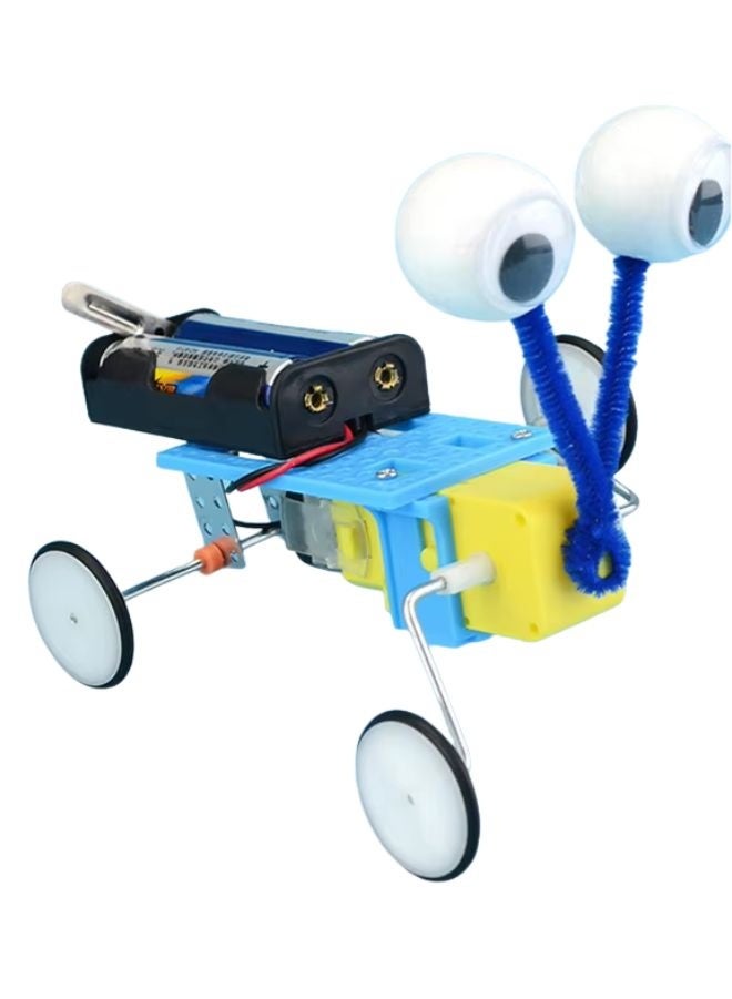 Fatio STEM Toy, Crawler Robot, Montessori Toy, 3D puzzle, battery-powered, eco-friendly, educational toy - Image 1