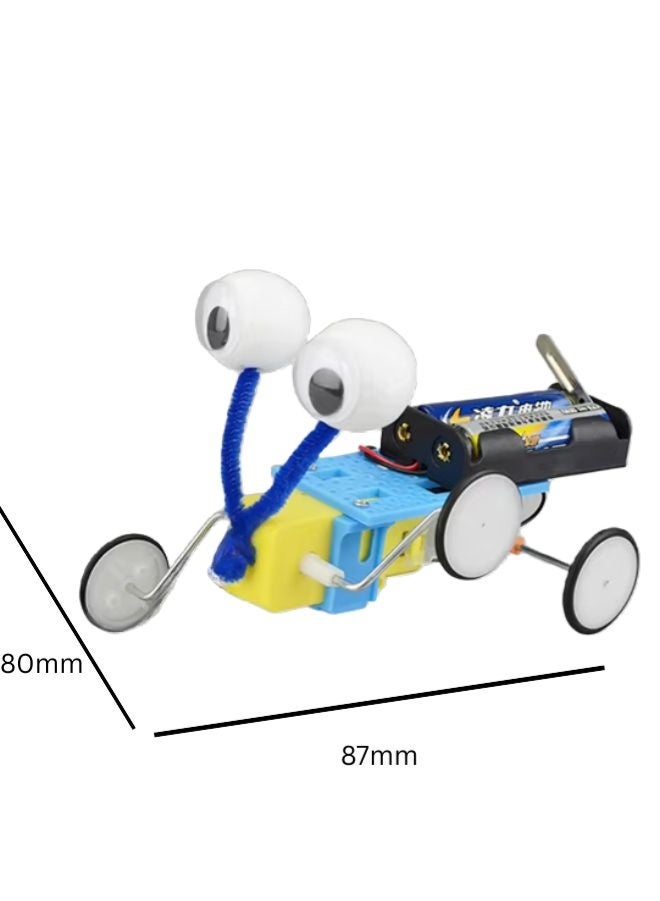 Fatio STEM Toy, Crawler Robot, Montessori Toy, 3D puzzle, battery-powered, eco-friendly, educational toy - Image 3