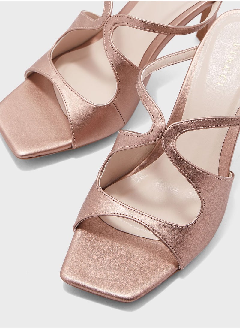 Vincci - Cross Over Strap Sandals - Image 1