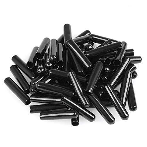 FOCCTS 60PCS Black Pour Spout Covers, Liquor Pour Covers Pourer Dust Caps, Rubber Bottle Pourer Caps Wine Pourers Cover for Olive Oil Liquor Bottles - Image 2
