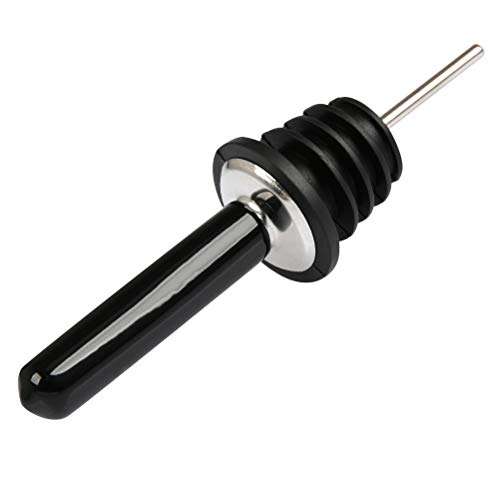 FOCCTS 60PCS Black Pour Spout Covers, Liquor Pour Covers Pourer Dust Caps, Rubber Bottle Pourer Caps Wine Pourers Cover for Olive Oil Liquor Bottles - Image 3