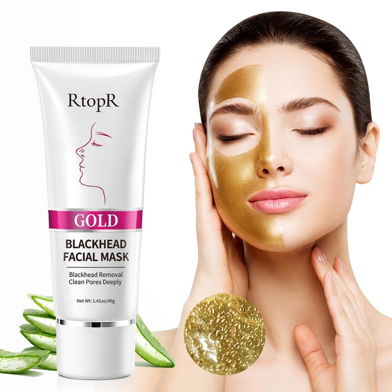 RtopR Blackhead Remover Mask For All Skin Types Deep Cleansing Blackheads Dirts Pores Peel Off Facial Mask Nose Strips