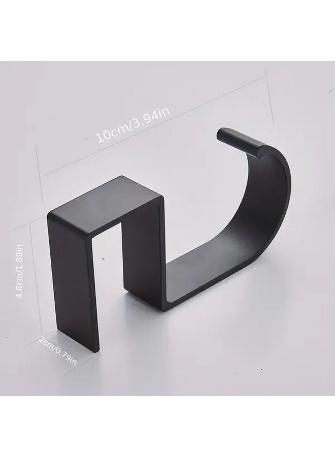 خطاف حائط أسود على شكل S لحمل الأدوات للمكتب المنزلي والمدرسة - Image 4