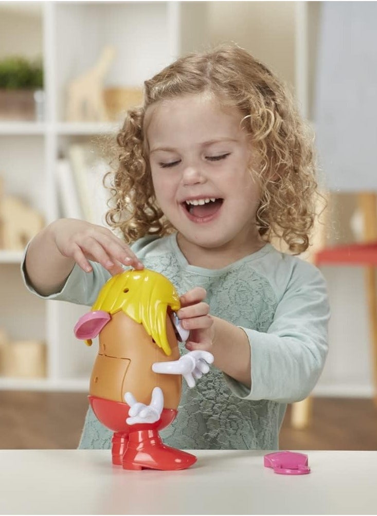 general Mrs. Potato Head Classic Toy For Kids Ages 2 and Up, Includes 12 Parts and Pieces to Create Funny Faces - Image 3