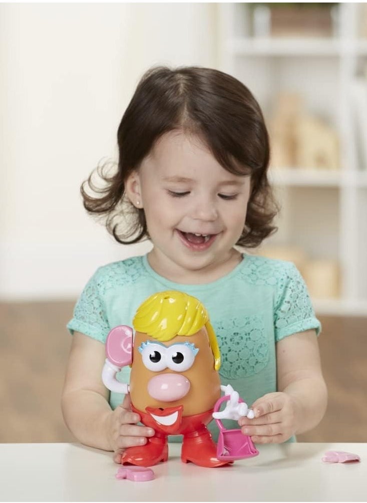 general Mrs. Potato Head Classic Toy For Kids Ages 2 and Up, Includes 12 Parts and Pieces to Create Funny Faces - Image 4