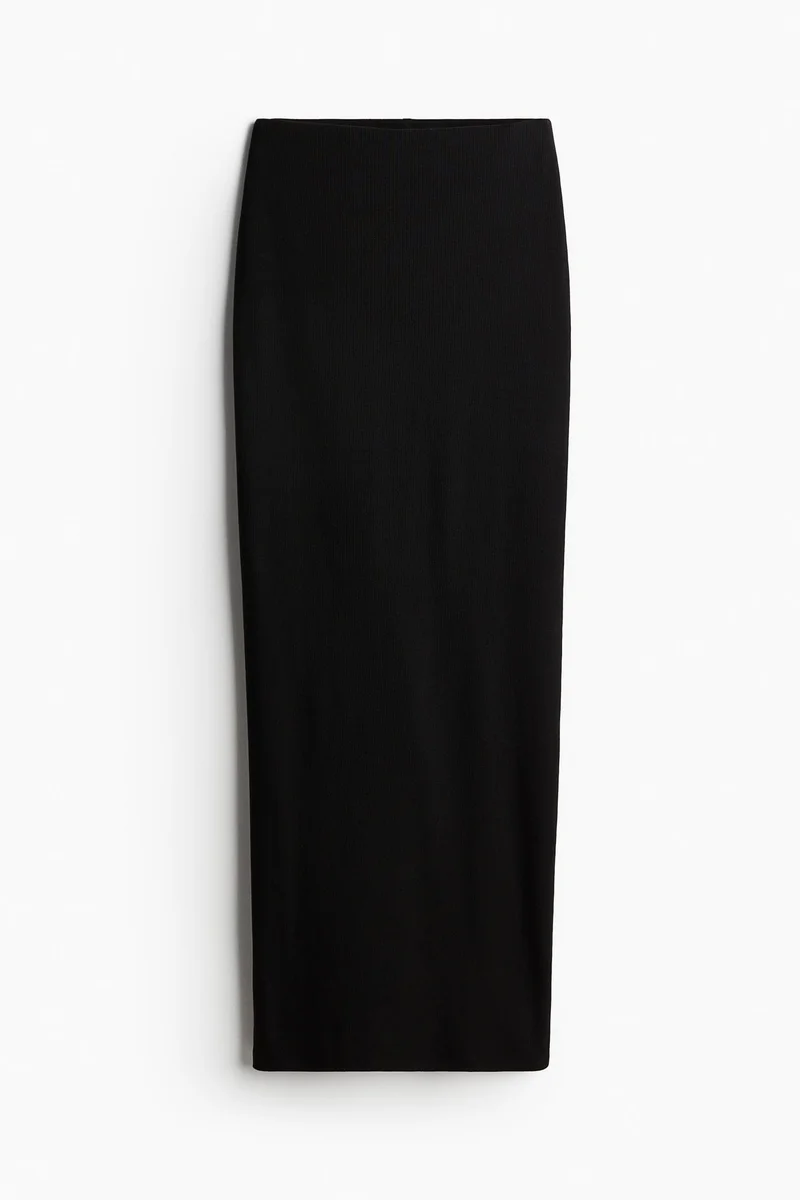 H&M Ribbed pencil skirt