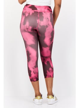 Reebok Women Sportswear Fit Training Capri Leggings, Multicolor  - Image 4