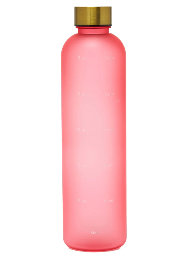 Prickly Pear Prickly Pear Pink DAY 1L Water Tracking Bottle for Fitness, Sports, and Hydration Goals