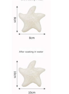 Generic Natural baby bath sponge newborn baby wash face rub bath bath flutter cotton  - Image 3