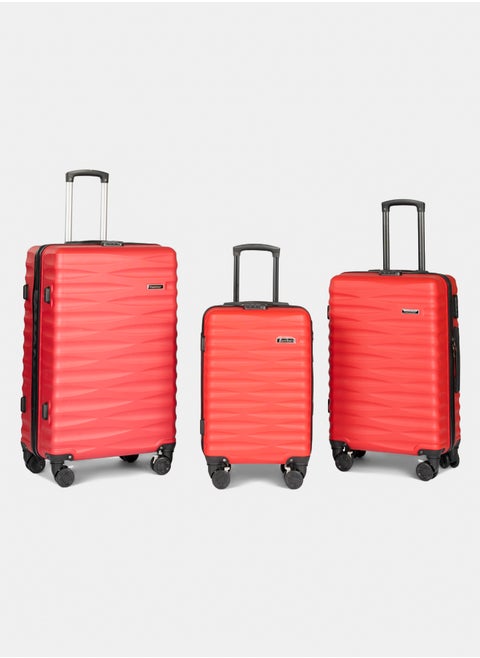 Hammer Laggage Shadow Set 3 Pieces 28 / 24 / 20 - 100% Pure ABS Material - One Year Warranty + 2 Year Free Maintenance