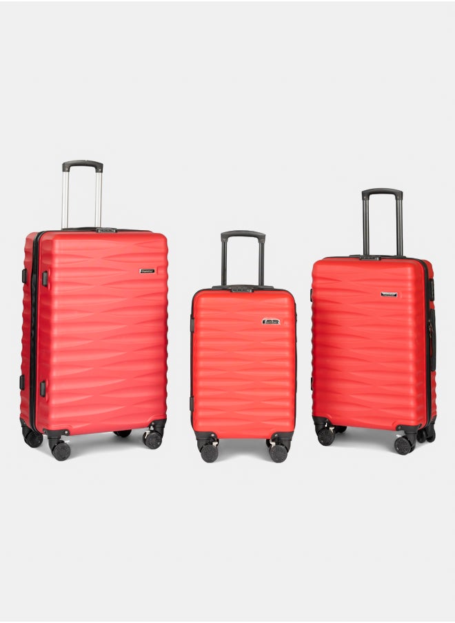 Hammer - Hammer Laggage Shadow Set 3 Pieces 28 / 24 / 20 - 100% Pure ABS Material - One Year Warranty + 2 Year Free Maintenance - Image 1