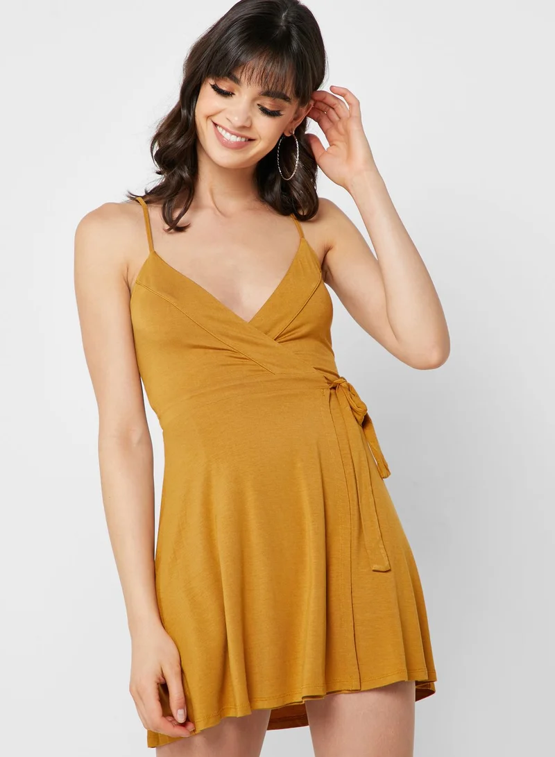 FOREVER 21 Cami Wrap Dress