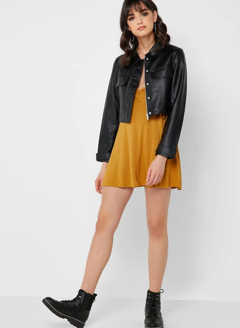 FOREVER 21 Cami Wrap Dress
