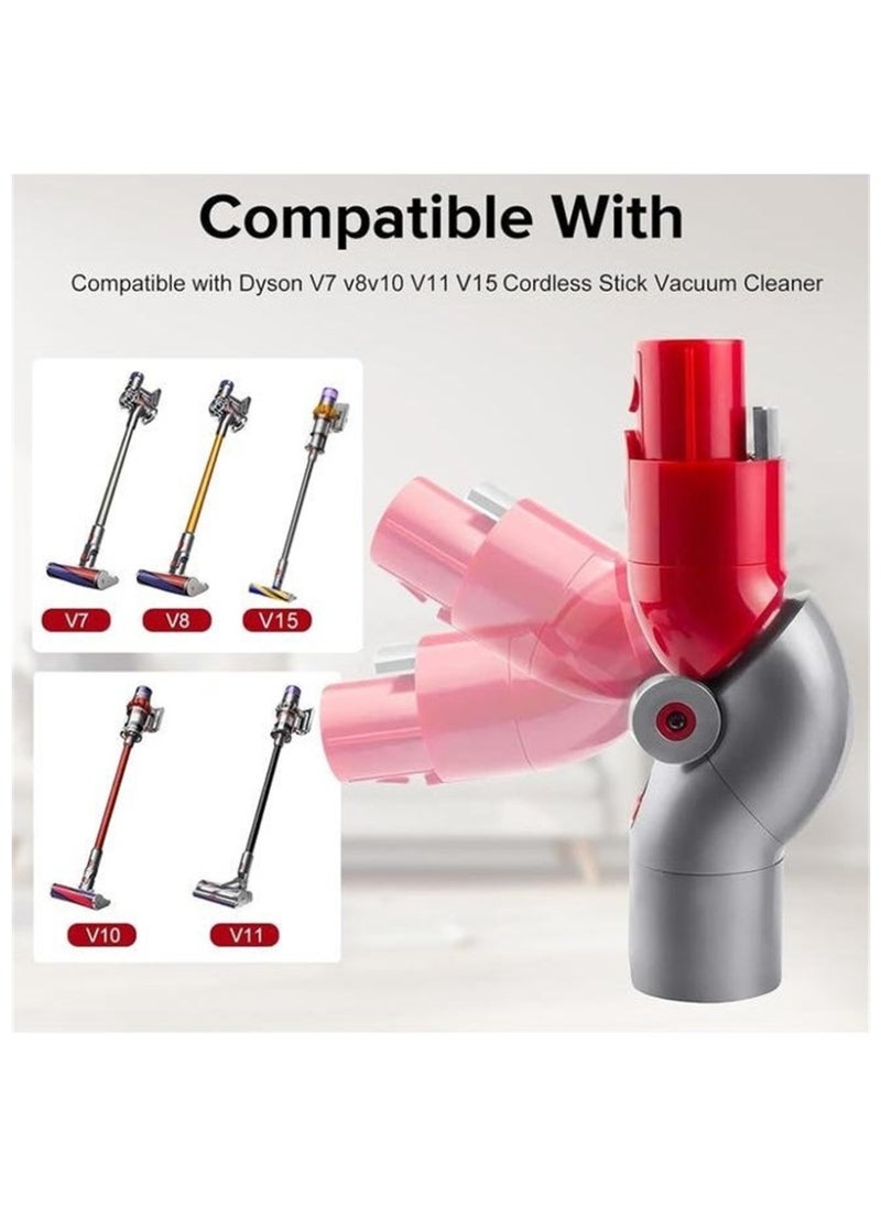 Top Bottom Adapter Compatible with Dyson V7 V8 V10 V11 Quick Release Adaptor Tool Bottom Adapter 967762-01 Top Adapter Home Cleaning Tool