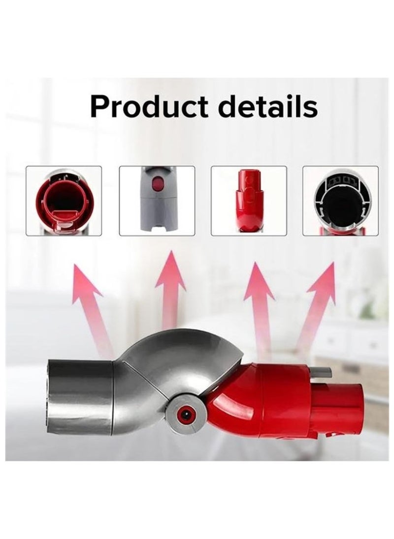 Top Bottom Adapter Compatible with Dyson V7 V8 V10 V11 Quick Release Adaptor Tool Bottom Adapter 967762-01 Top Adapter Home Cleaning Tool