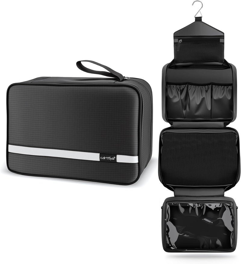 Large Toiletry Bag for Men and Women, Travel Cosmetic Bag, Waterproof Travel Toiletry Bag