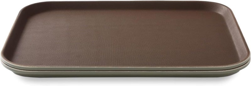 BS B&S Non-Slip Rectangular Serving Tray Assorted - 25x35cm - Image 1