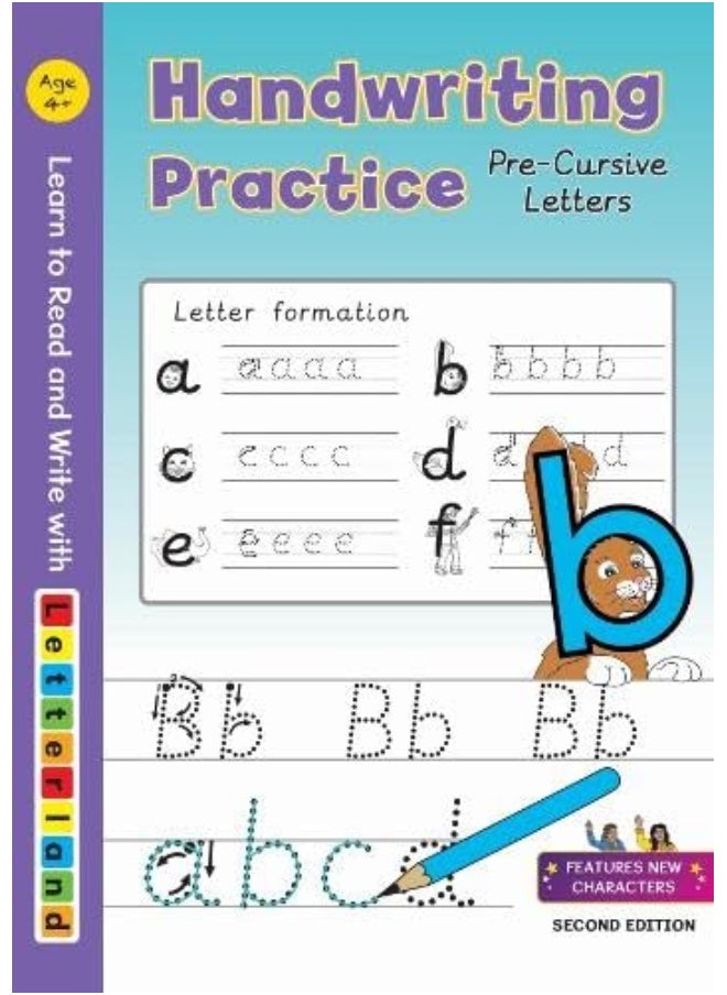 null - Handwriting Practice - Pre-Cursive Letters - Image 1