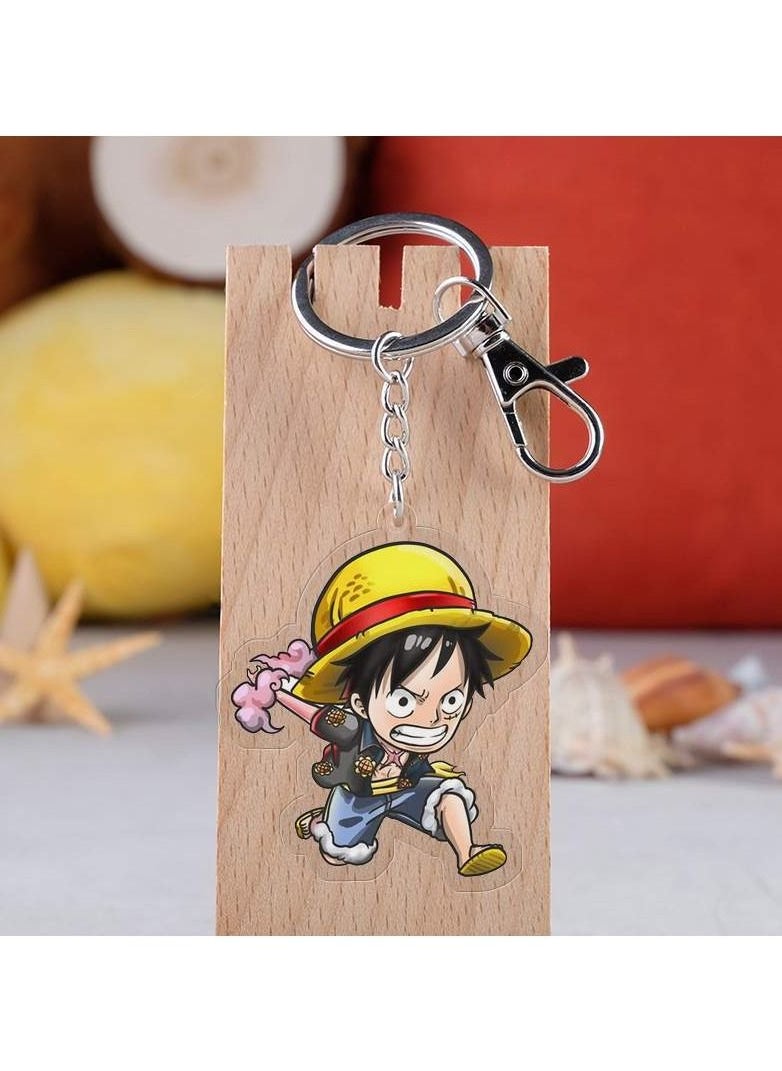 One Piece One Piece Luffy Acrylic Pendant Keychain 