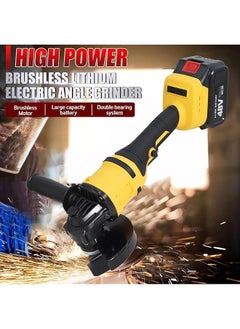 WEMART 48V Cordless Drill And Cordless Angle Grinder With 2 X Batteries And Charger Brushless Electric Drill 2 Speed 25+3 Torque Setting Compact Drill Driver Kit For Home And Diy Project  - Image 2