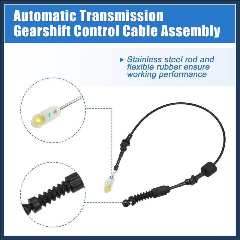 INFINAUTO Automatic Transmission Gear Shifter Cable for Corvette C5 1997-2002 - Image 4