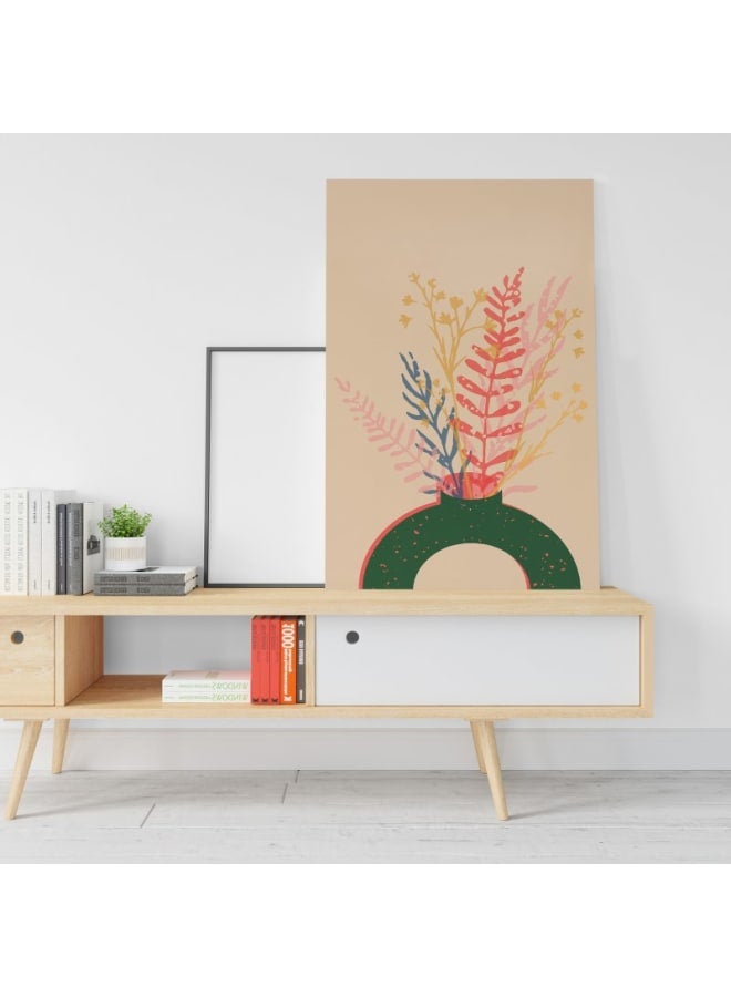 Home Gallery Modern vase with branches Printed canvas wall art 120x80 - Image 1