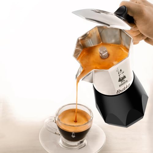 Bialetti Bricca NEW 4 Cup Open Fire Type Coffee Maker Espresso Makinetta - Image 3